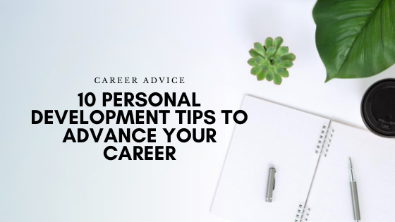 personal development tips to advance career