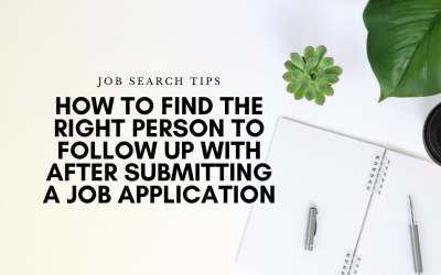 How to Follow Up On Job Applications with LinkedIn