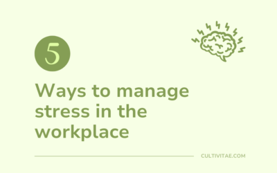 5 Ways To Manage Stress In The Workplace