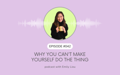 Why You Can’t Make Yourself Do the Thing
